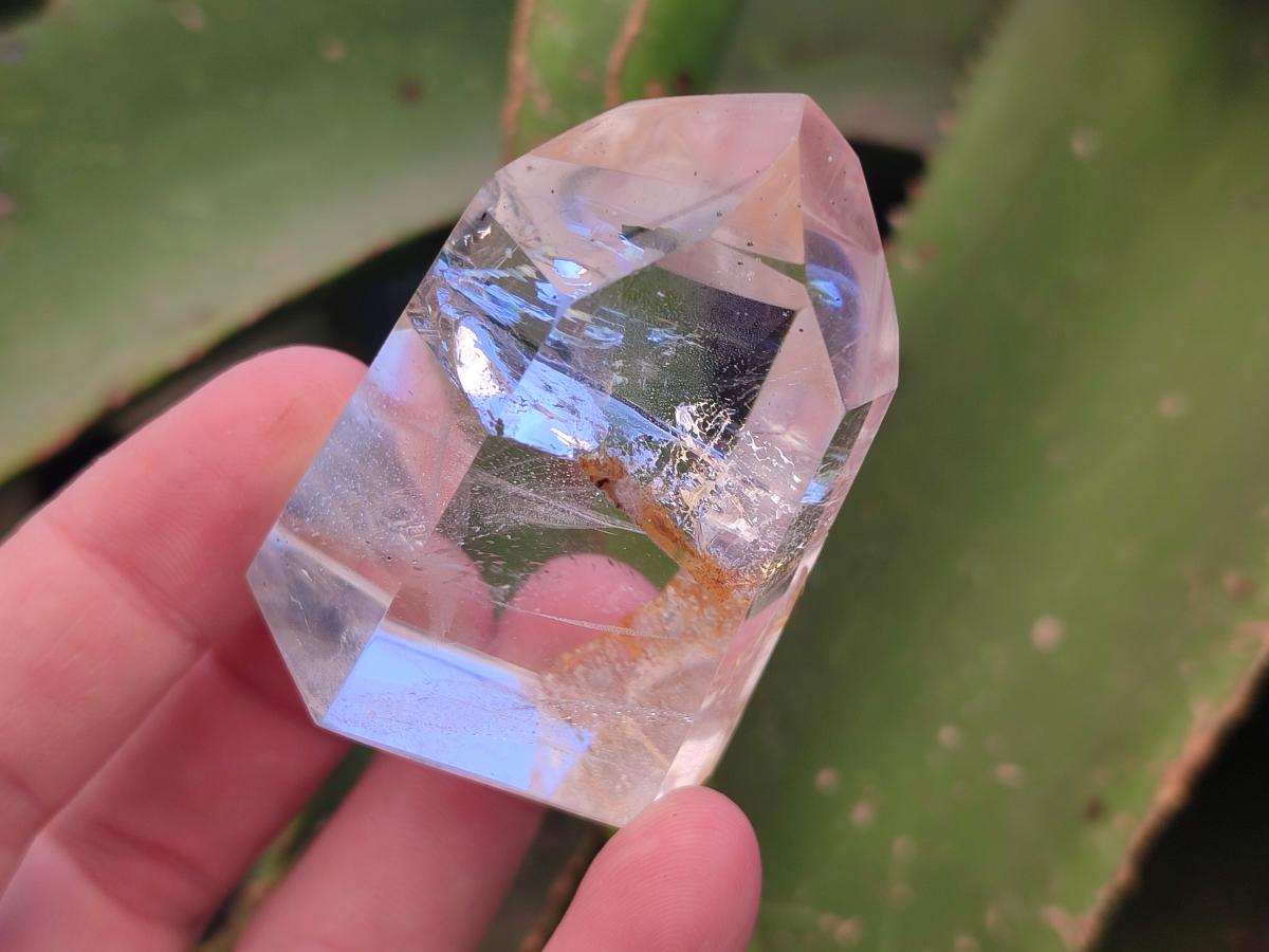 Polished Clear Quartz Crystal Points x 6 From Madagascar