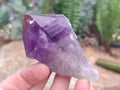 Natural Jacaranda Amethyst Single Crystals x 24 From Mumbwa, Zambia