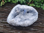 Natural Large Blue Celestite Geode Specimen x 1 From Sakoany, Madagascar