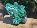 Natural Drusy Coated Chrysocolla Specimens x 6 From Lupoto Mine, Congo