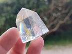 Polished Clear and Optic Quartz Crystals x 12 From Madagascar