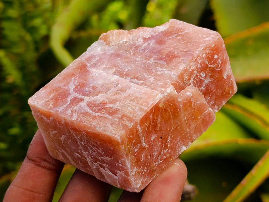 Natural Rhombohedral Sunset Orange Calcite Specimens x 12 From Spitzkop, Namibia
