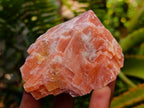 Natural Rhombohedral Sunset Orange Calcite Specimens x 12 From Spitzkop, Namibia