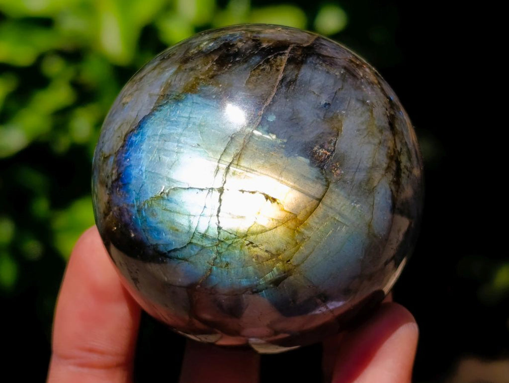 Polished Labradorite Spheres x 6 From Madagascar - Toprock Gemstones and Minerals 