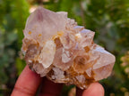 Natural Smokey Phantom Amethyst Spirit Clusters x 12 From Boekenhouthoek, South Africa