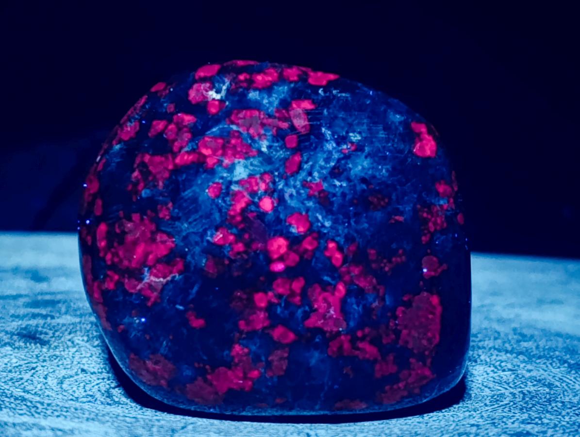 Polished Ruby Corundum In Chrome Verdite Free Forms x 6 From Mutoko, Zimbabwe