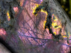 Polished Rare Purple Sunset Flash Labradorite Standing Free Forms x 2 From Madagascar