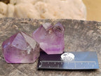 Natural Window Amethyst Crystals x 6 From Akansobe, Madagascar