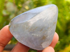 Polished Rare Blue Celestite Free Forms x 12 From Sakoany, Madagascar