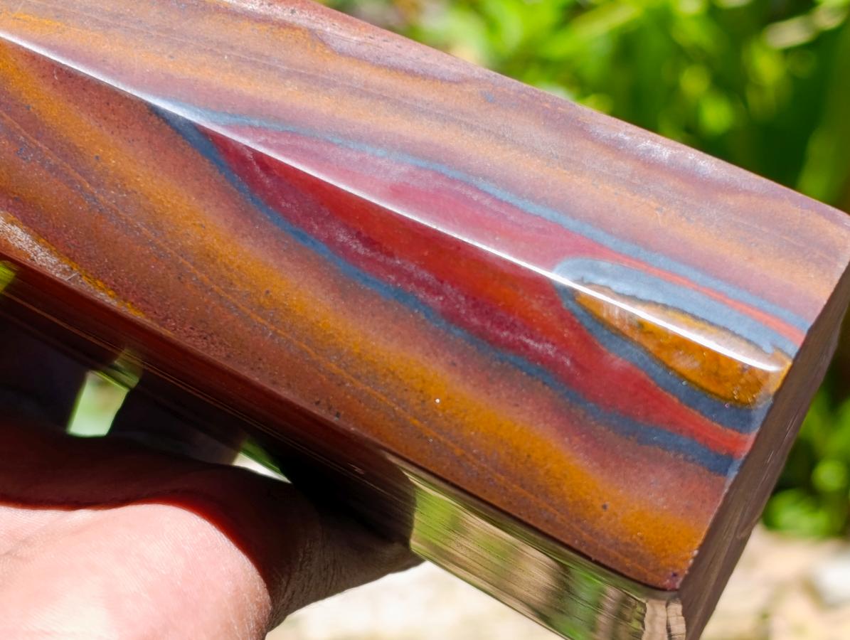 Polished Large Banded Tiger Iron Display Crystal x 1 From South Africa