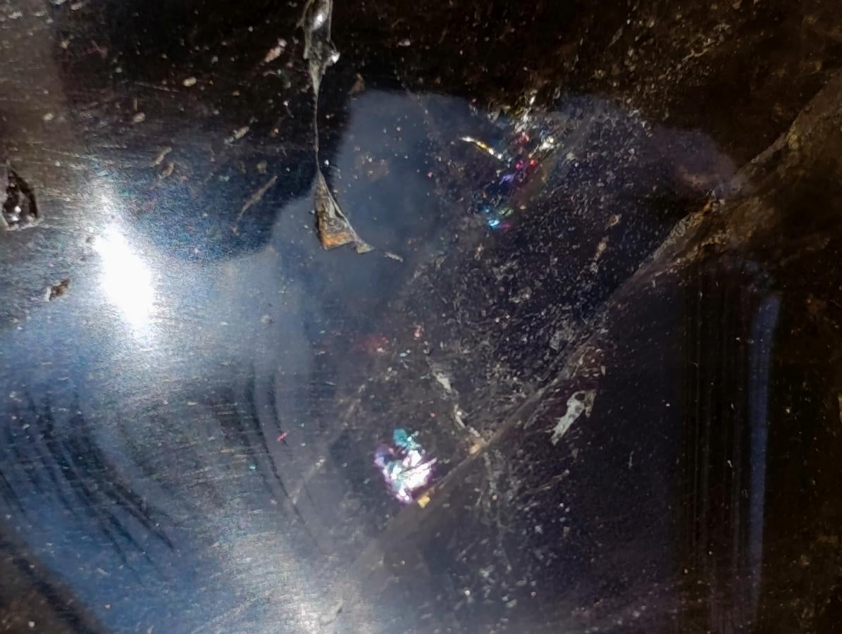 Polished Smokey Window Quartz Flames x 3 From Madagascar