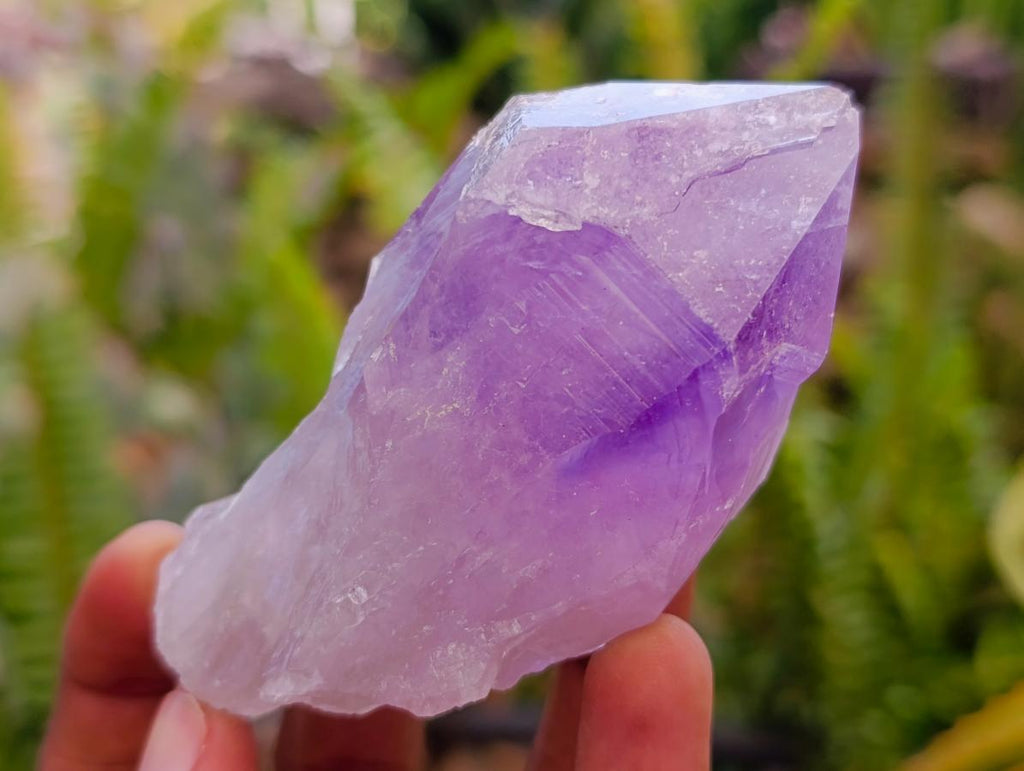 Natural Jacaranda Amethyst Crystal Clusters x 6 From Mumbwa, Zambia