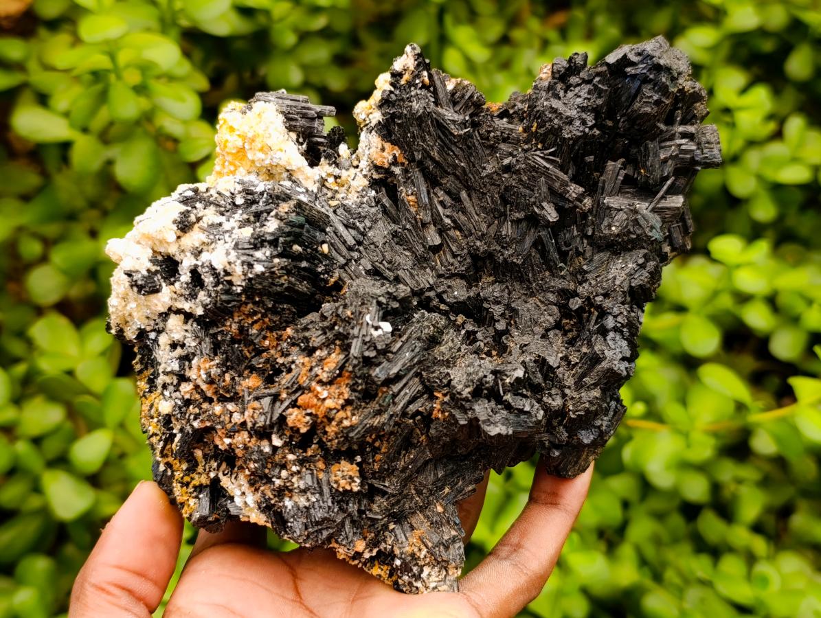 Natural Large Cabinet Schorl Black Tourmaline Specimen x 1 From Erongo, Namibia