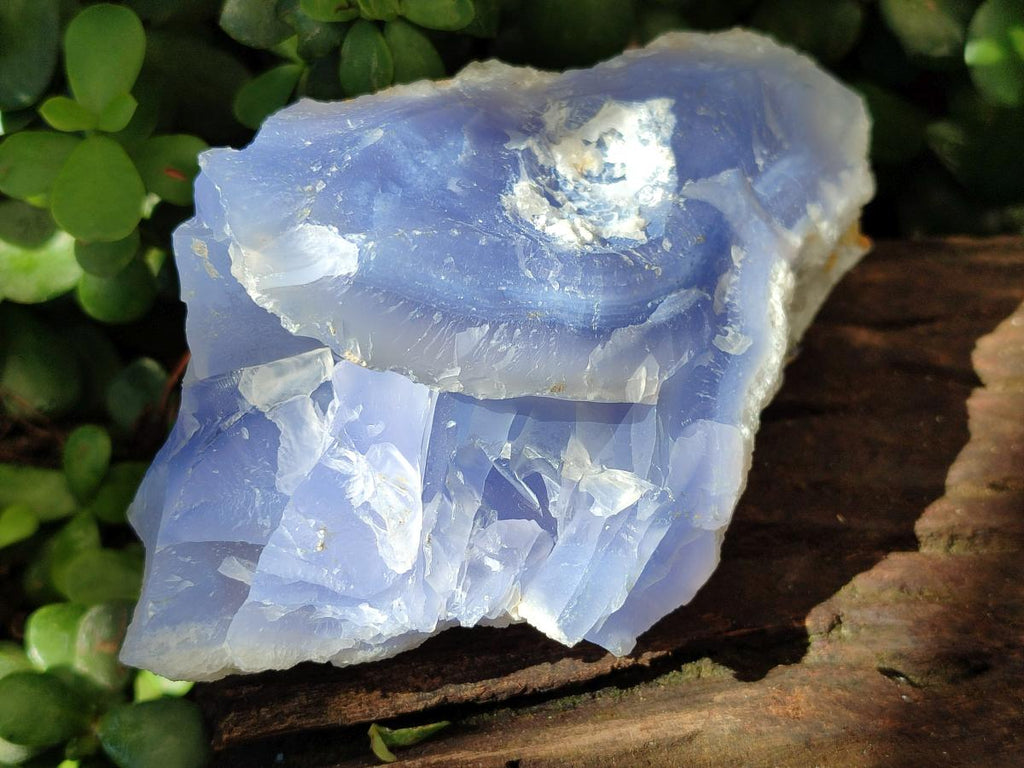 Natural Blue Lace Agate Specimens x 5 From Nsanje, Malawi - Toprock Gemstones and Minerals 