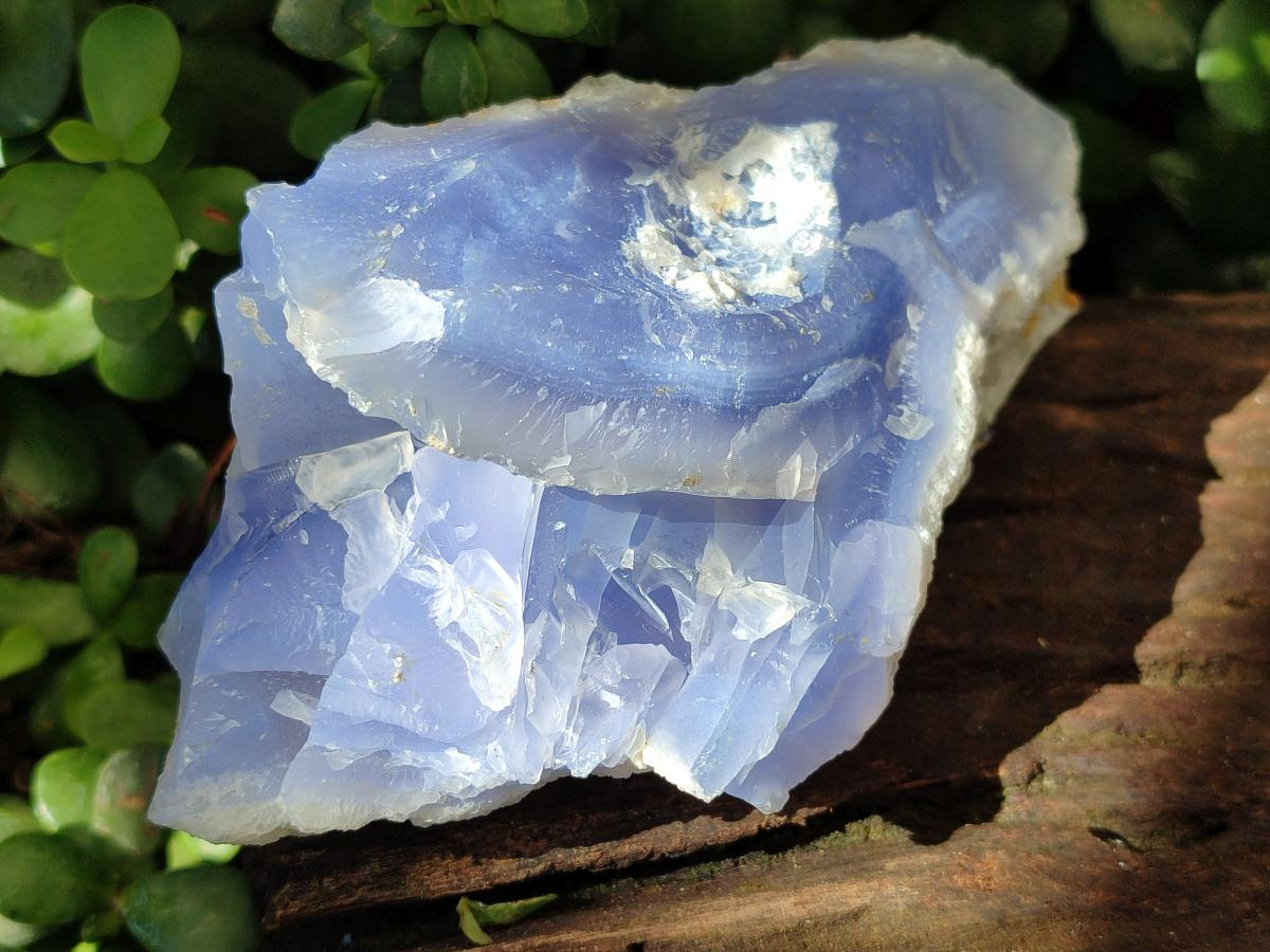 Natural Blue Lace Agate Specimens x 5 From Nsanje, Malawi - Toprock Gemstones and Minerals 