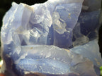 Natural Blue Lace Agate Specimens x 5 From Nsanje, Malawi - Toprock Gemstones and Minerals 