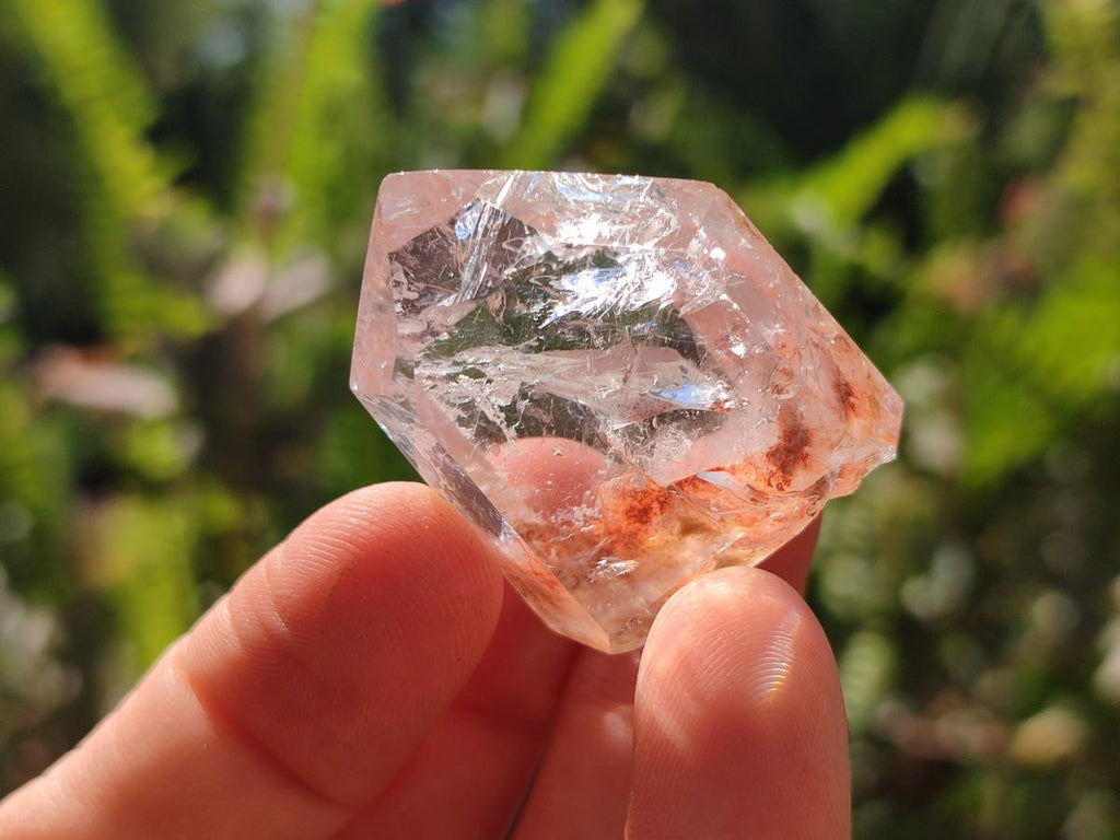 Polished Quartz Crystals With Inclusions x 12 From Madagascar