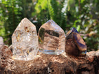 Polished Quartz Crystals With Inclusions x 12 From Madagascar