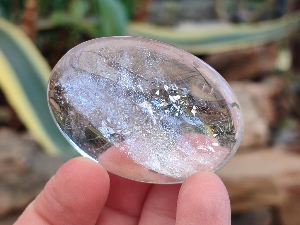 Polished Clear Quartz Galets x 20 From Madagascar
