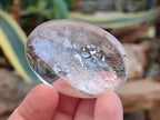 Polished Clear Quartz Galets x 20 From Madagascar