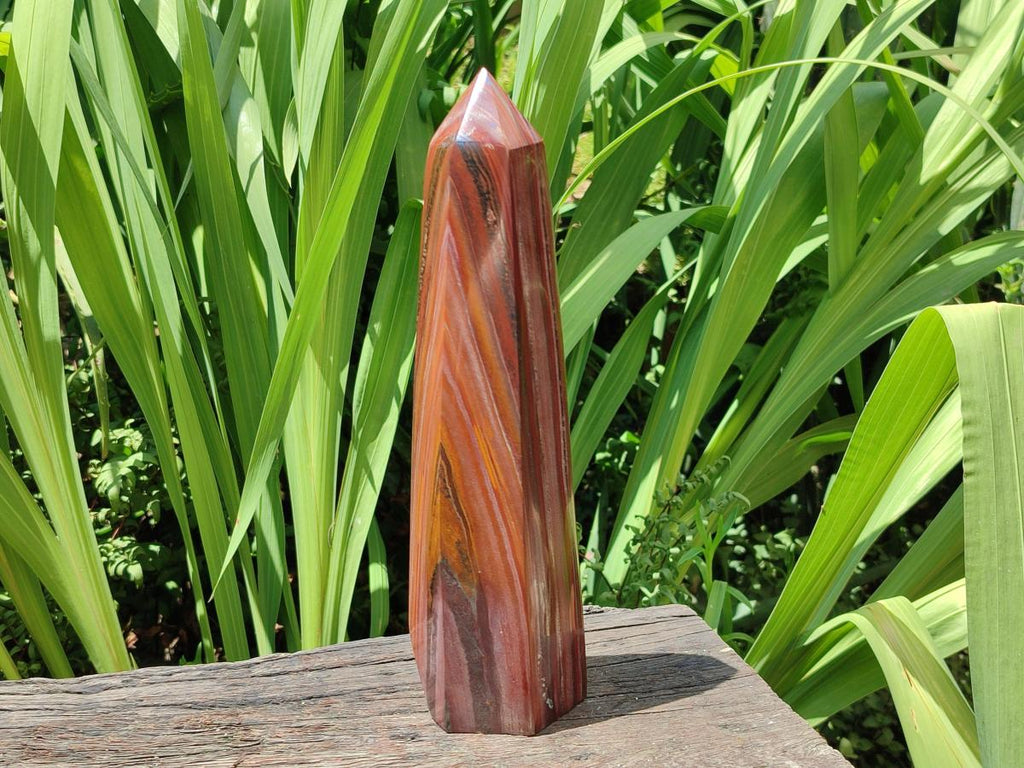 Polished Large Banded Tiger Iron Display Crystal x 1 From South Africa