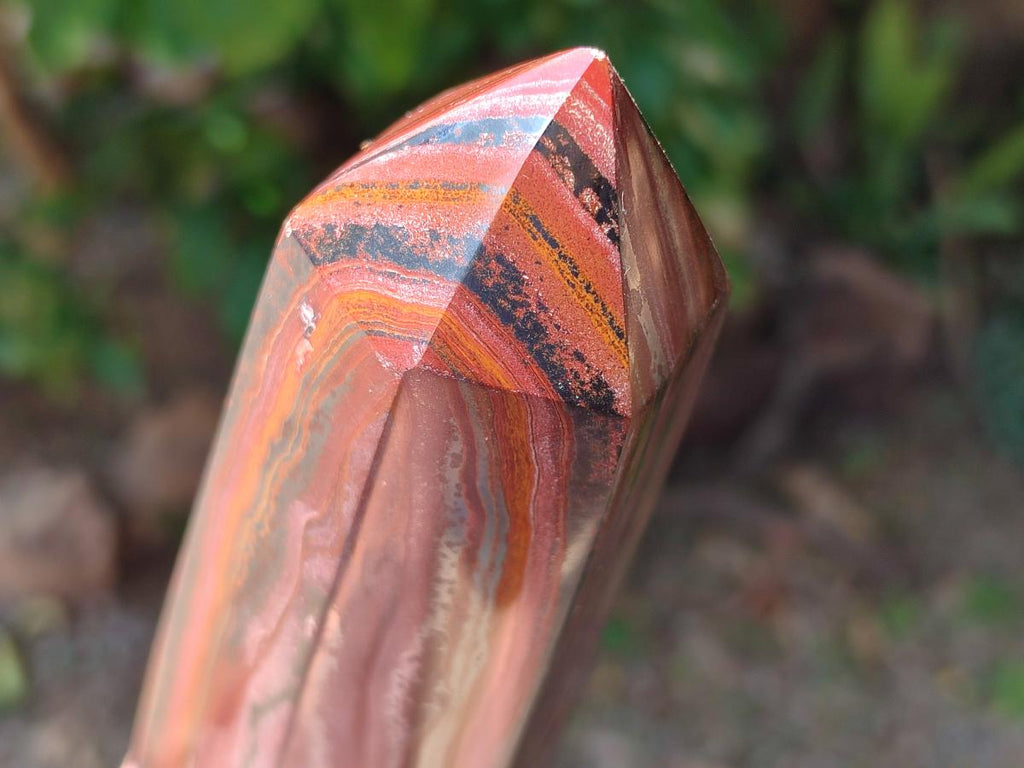 Polished Large Banded Tiger Iron Display Crystal x 1 From South Africa