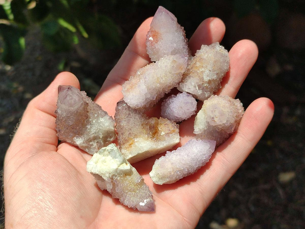 Natural Amethyst Spirit Crystals and Clusters x 35 From Boekenhouthoek, South Africa