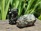 Natural Schorl Black Tourmaline Specimens x 12 From Erongo, Namibia