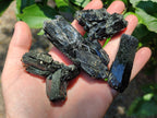 Natural Schorl Black Tourmaline Specimens x 12 From Erongo, Namibia