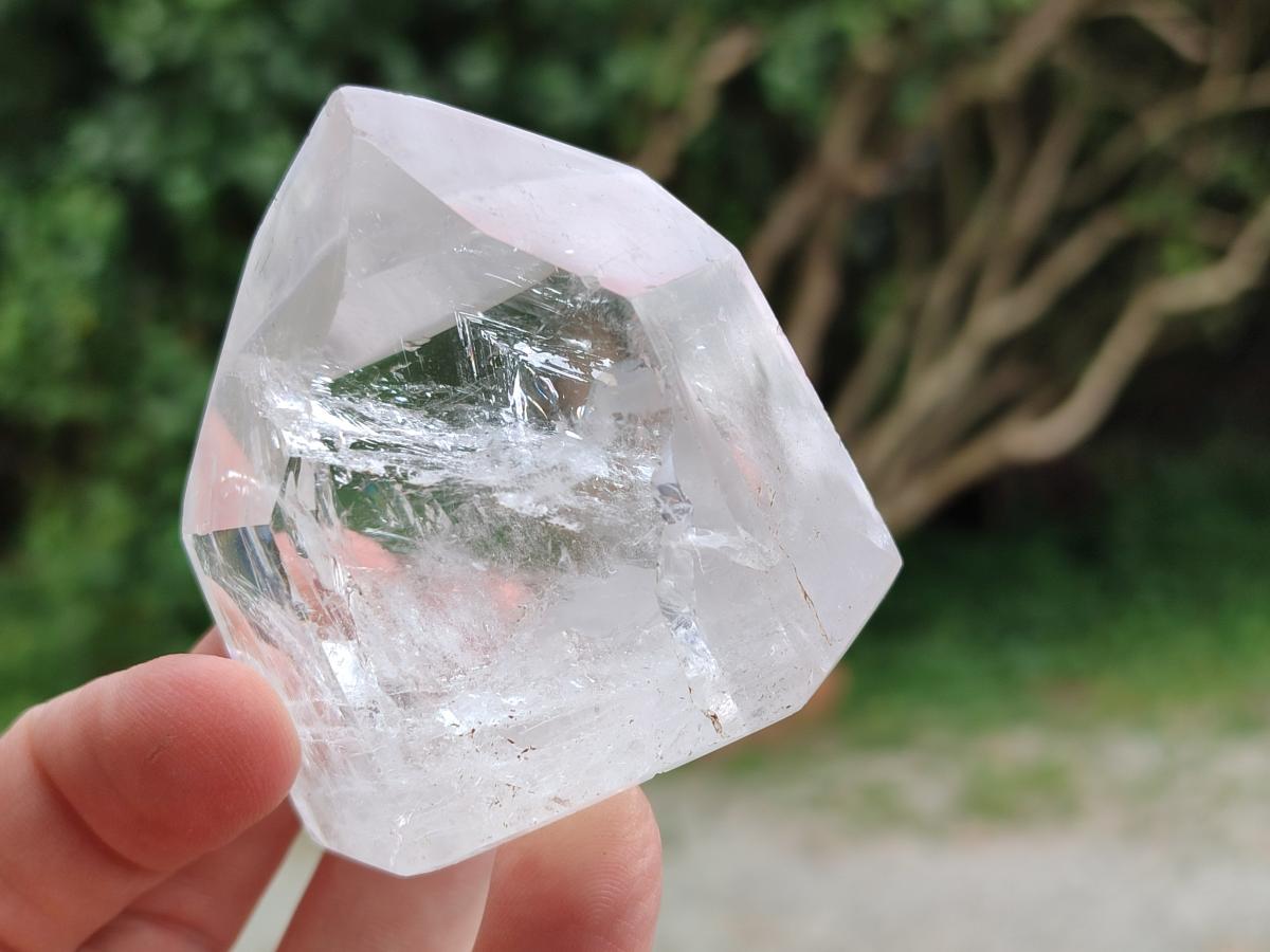 Polished Clear Quartz Crystals x 6 From Madagascar