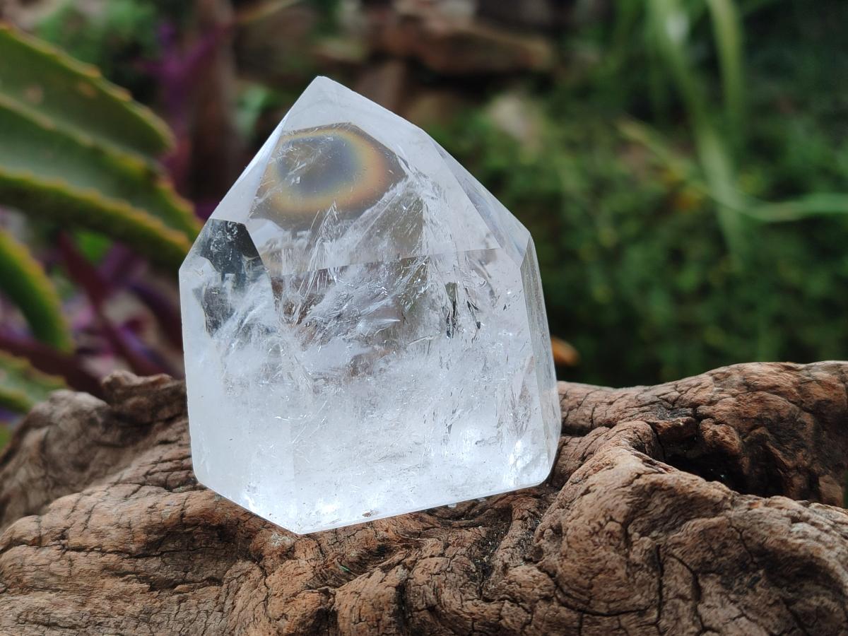 Polished Clear Quartz Crystals x 6 From Madagascar