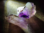 Natural Window Amethyst Crystals x 24 From Chiredzi, Zimbabwe