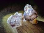 Natural Window Amethyst Crystals x 24 From Chiredzi, Zimbabwe