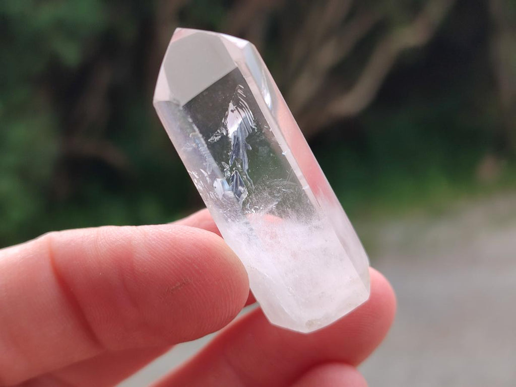 Polished Clear and Optic Quartz Jewellery Crystals x 35 From Madagascar - Toprock Gemstones and Minerals 