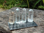 Polished Clear and Optic Quartz Jewellery Crystals x 35 From Madagascar - Toprock Gemstones and Minerals 