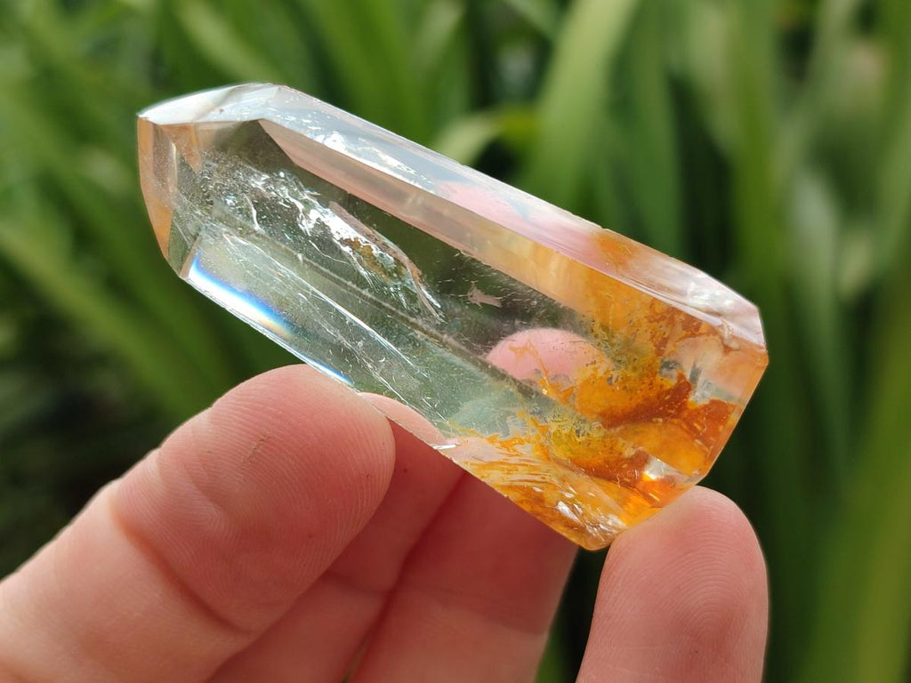 Polished Clear and Optic Quartz Jewellery Crystals x 35 From Madagascar - Toprock Gemstones and Minerals 