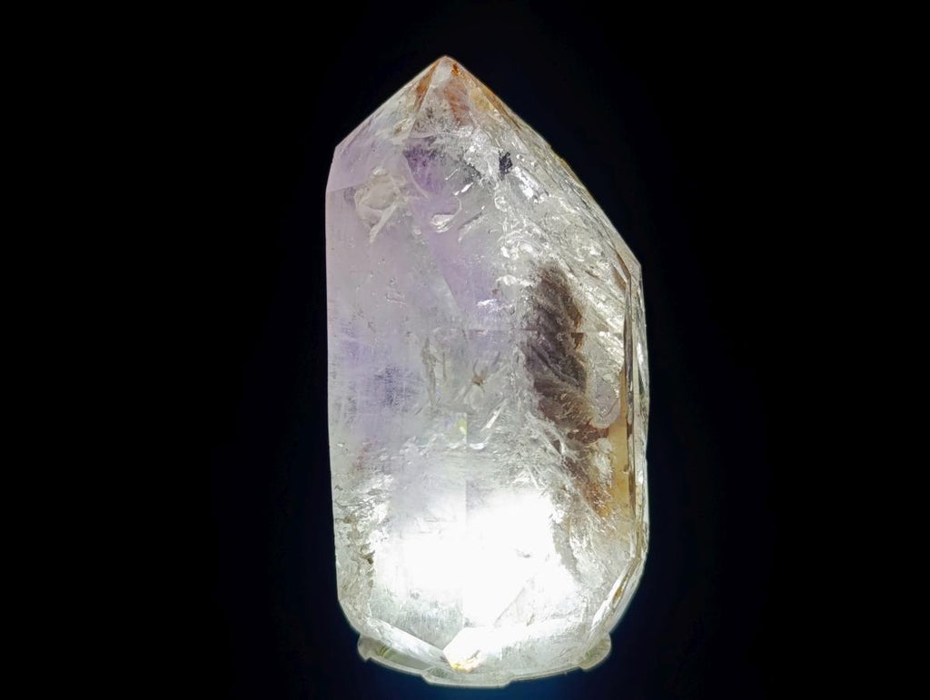 Polished Window Amethyst Crystals x 3 From Akansobe, Madagascar