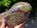 Polished Large Bastite Dragonsblood Stone Standing Free Form x 1 From Tshipise, South Africa