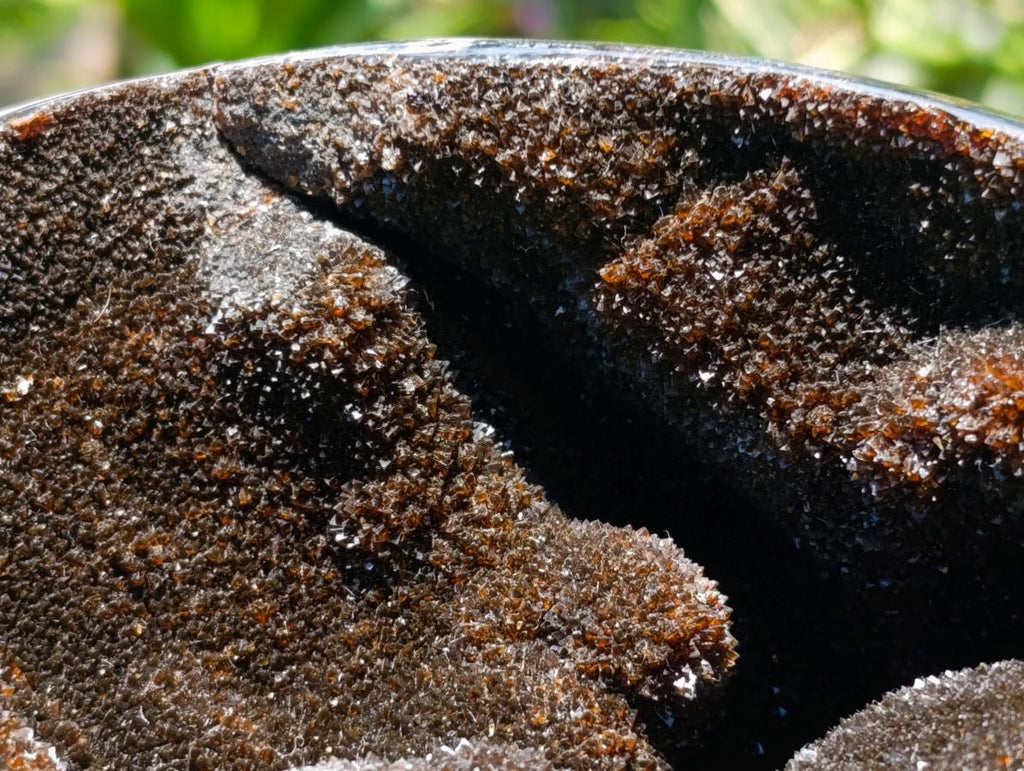 Polished Large Septerye Sauvage "Dragons Egg" Geode x 1 From Mahajanga, Madagascar