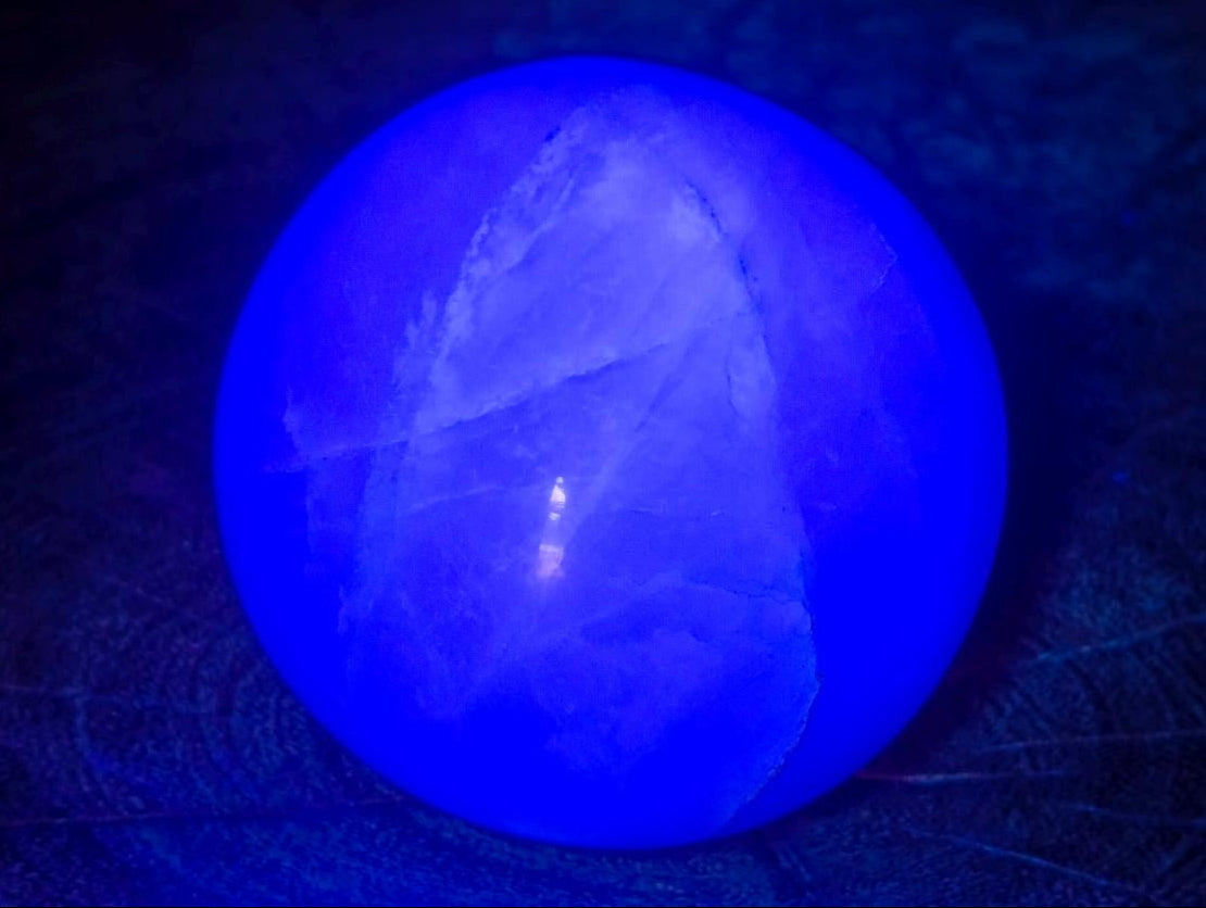 Polished Green Fluorite Spheres x 3 From Madagascar