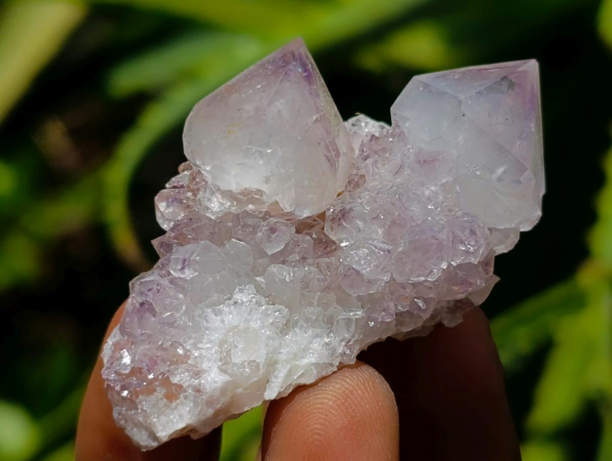 Natural Amethyst Spirit Crystals x 35 From Boekenhouthoek, South Africa