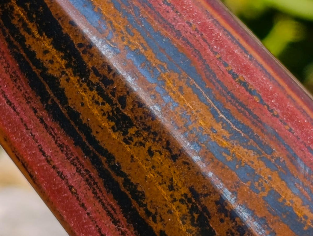 Polished Large Banded Tiger Iron Display Crystal x 1 From South Africa