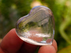 Polished Rose Girasol and Smokey Quartz Hearts x 35 From Madagascar - Toprock Gemstones and Minerals 