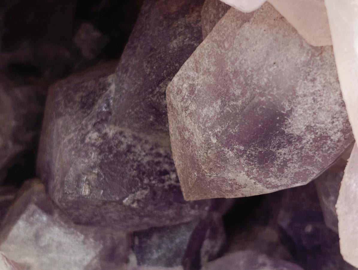 Natural XL Jacaranda Amethyst Crystal Cluster x 1 From Mumbwa, Zambia