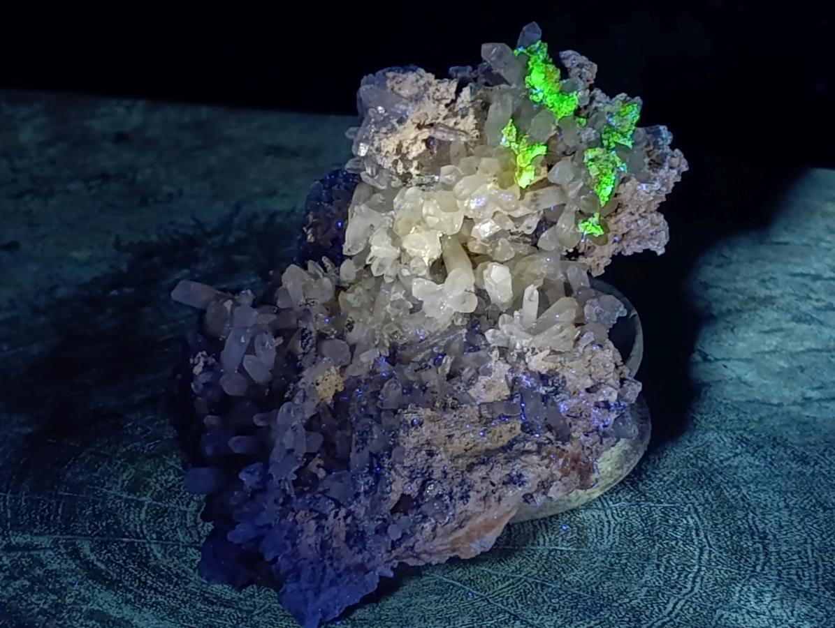 Natural Mixed Multi Mineral Specimens x 4 From Erongo, Namibia