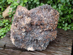 Natural XL Goethite Coated Blacknite Quartz Cluster x 1 From Madagascar - Toprock Gemstones and Minerals 