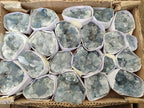 Natural Blue Celestite Specimens x 21 From Sakoany, Madagascar