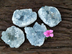 Natural Blue Celestite Specimens x 21 From Sakoany, Madagascar
