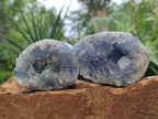 Natural Blue Celestite Specimens x 21 From Sakoany, Madagascar