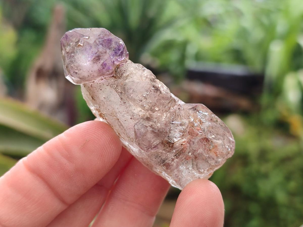 Natural Smokey Amethyst Crystals x 24 From Chiredzi, Zimbabwe